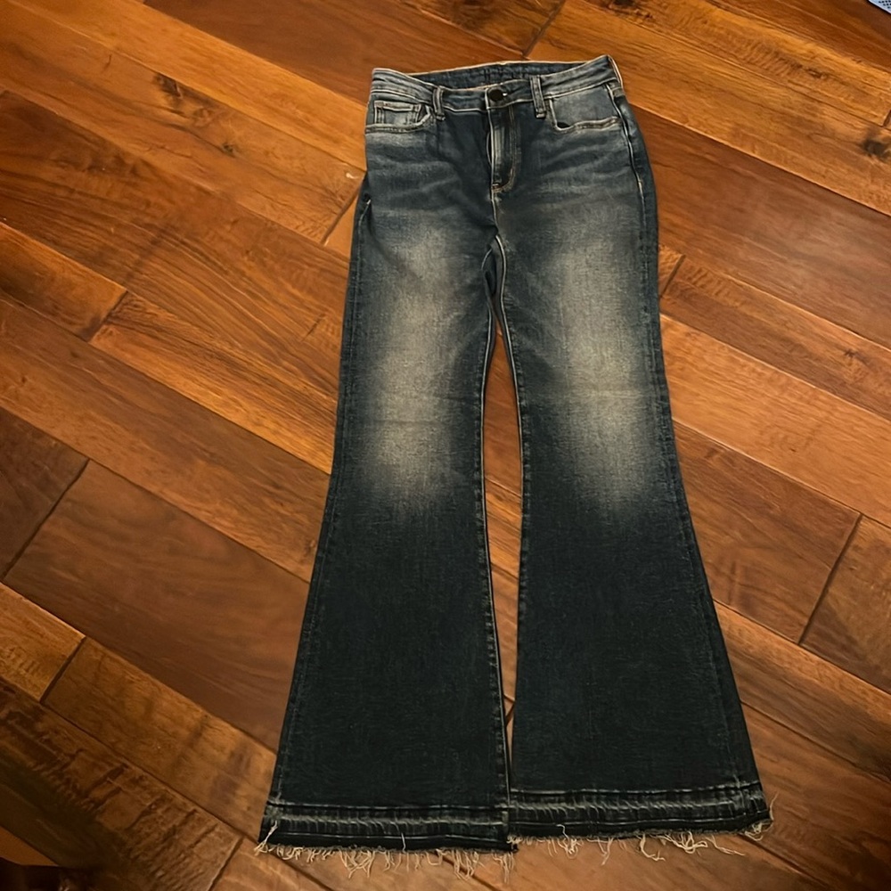 Women’s stretchy bell bottoms